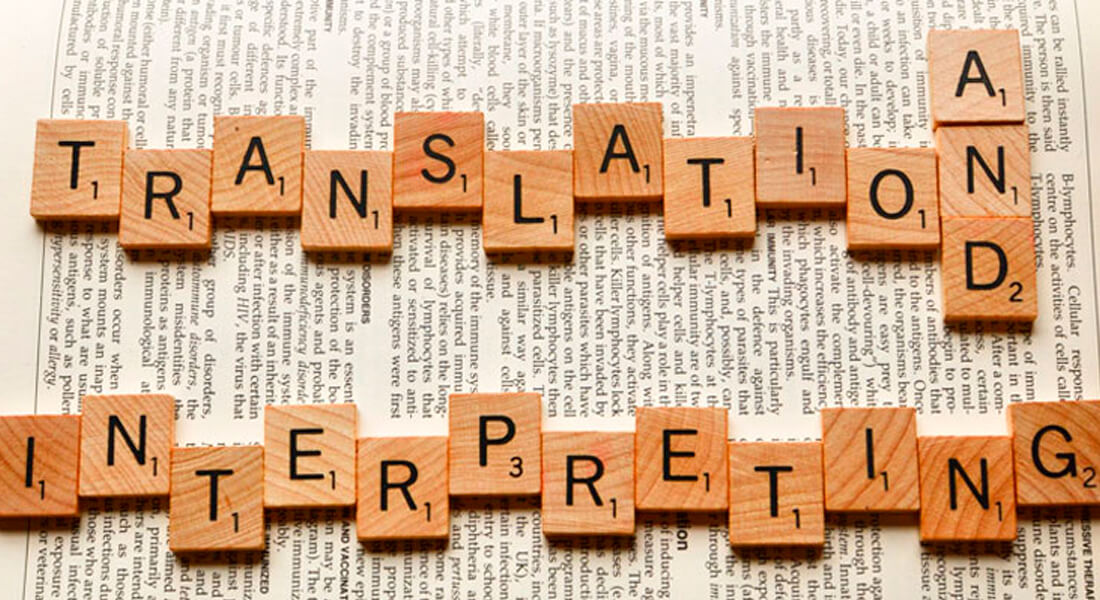 Translating interpreting